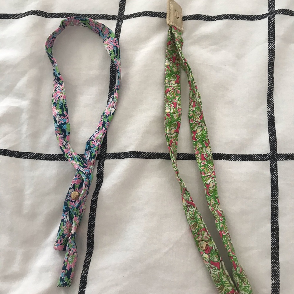 Two pairs of Lilly croakies